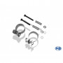 Silencieux arrière duplex inox 2x90mm type 25 pour LEXUS IS F