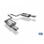 Silencieux arrière duplex inox 1x115x85mm type 33 pour LEXUS LS 430