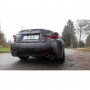 Silencieux arrière duplex inox 2x115x85mm type 38 pour LEXUS RC F