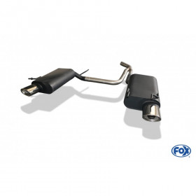 Silencieux arrière duplex inox 1x115x85mm type 33 pour LEXUS RX 300 TYPE XU1