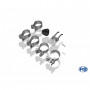 Silencieux arrière duplex inox 1x135x80mm type 53 pour LEXUS RX 300/350 TYPE XU3