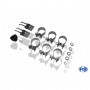Silencieux arrière duplex inox 1x140x90mm type 32 pour LEXUS RX 400H TYPE HXU3