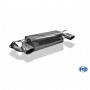 Silencieux arrière duplex inox 1x115x85mm type 32 pour LOTUS ELISE