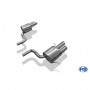 Silencieux arrière duplex inox 2x90mm type 16 pour MASERATI GRAN TURIMO