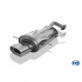 Silencieux arrière inox (avec bride) 1x135x80mm type 53 pour MAZDA 323 TYPE BG