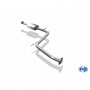 Silent stainless steel front for MAZDA 323 TYPE BG