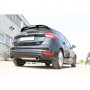Silencieux arrière duplex inox 1x100mm type 16 pour FORD FOCUS ST LINE MK3 (HAYON)