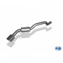 Silent stainless steel rear 1x129x106mm type 32 for MAZDA 3 TYPE BL