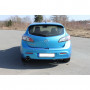 Silent stainless steel rear 1x129x106mm type 32 for MAZDA 3 TYPE BL