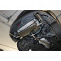 Silent rear duplex stainless steel 1x115x85mm type 38 for MAZDA 3 (COFFRE) TYPE BM