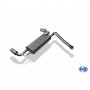 Silencieux arrière duplex inox 1x90mm type 13 pour MAZDA 5 TYPE CR1