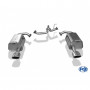 Silencieux arrière duplex inox 1x115x85mm type 32 pour MAZDA 6 TYPE GG/GY (NON FACELIFT)