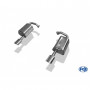 Silencieux arrière duplex inox 1x115x85mm type 32 pour MAZDA 6 TYPE GG/GY (FACELIFT)