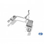 Silencieux arrière duplex inox 1x115x85mm type 38 pour MAZDA 6 TYPE GH