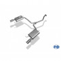 Silent rear duplex stainless steel 1x90mm type 13 for MAZDA 6 TYPE GH