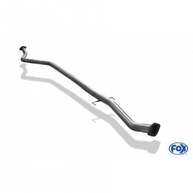 Rear catalyst/silent connection tube for MAZDA 6 TYPE GJ 4x4 (BERLINE/BREAK)