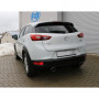 Silent rear duplex stainless steel 1x115x85mm type 32 for MAZDA CX3 TYPE DK (AWD)
