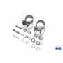 Silencieux arrière duplex inox 1x115x85mm type 32 pour MAZDA CX3 TYPE DK (AWD)