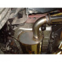 Silent rear duplex stainless steel 1x100mm type 17 for MAZDA CX7