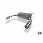 Silencieux arrière duplex inox 1x90mm type 13 pour MAZDA MX5 TYPE NA