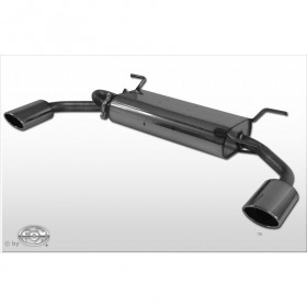 Silencieux arrière duplex inox 1x115x85mm type 32 pour MAZDA MX5 TYPE NB