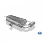Silent rear duplex stainless steel 1x115x85mm type 32 for MAZDA MX5 TYPE NC