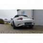 Silencieux arrière duplex sport inox 1x145x65mm type 59 - MAZDA MX5 (ND)
