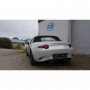Silencieux arrière duplex sport inox 1x145x65mm type 59 - MAZDA MX5 (ND)