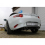 Silencieux arrière duplex sport inox 2x70mm type 16 - MAZDA MX5 (ND)