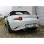 Silencieux arrière duplex sport inox 2x70mm type 16 - MAZDA MX5 (ND)