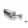 Silencieux arrière inox 1x115x85mm type 38 pour MAZDA XEDOS 6 TYPE CA