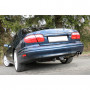 Silent stainless steel rear 2x76mm type 16 for MAZDA XEDOS 9