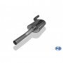Silencieux avant inox pour MERCEDES 190 TYPE W201