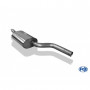 Silencieux avant inox pour MERCEDES 190 TYPE W201