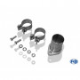 Silencieux avant inox pour MERCEDES 190 TYPE W201