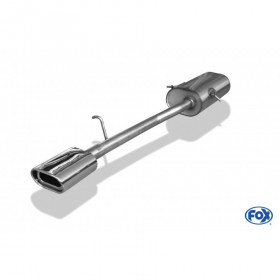 1x135x80mm stainless steel silent for MERCEDES CLASSE A TYPE W168