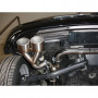 Silent rear duplex stainless steel 2x106x71mm type 32 for MERCEDES CLASSE A TYPE W169