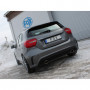 Silencieux arrière duplex inox 1x115x85mm type 32 pour MERCEDES CLASSE A TYPE W176 PACK AMG