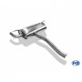 Silent rear duplex stainless steel (shock-mounted tips) for MERCEDES CLASSE A TYPE W176/245