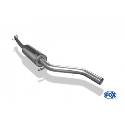 Silencieux avant inox pour MERCEDES CLASSE A TYPE W176