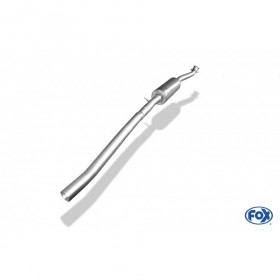 Silencieux avant inox pour MERCEDES CLASSE A220 TYPE W176 4-MATIC