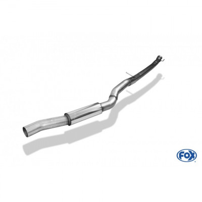 Silent stainless steel front for MERCEDES A45 AMG TYPE W176/245