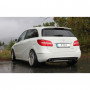 Silent rear duplex stainless steel 1x140x90mm type 32 for MERCEDES CLASSE B TYPE 246