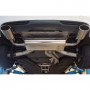 Silent rear duplex stainless steel 1x140x90mm type 32 for MERCEDES CLASSE B TYPE 246