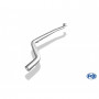 Stainless front silencer removal tube for MERCEDES CLASSE B TYPE 246