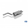 Silent stainless steel rear 2x80mm type 13 for MERCEDES CLASSE C TYPE W202/S202