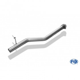 Tube de suppression de silencieux avant inox pour MERCEDES CLASSE C SPORTCOUPE TYPE CL203