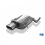 Silencieux arrière inox 1x160x80mm type 53 pour MERCEDES CLASSE C SPORTCOUPE TYPE CL203