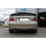1x160x80mm 53 stainless steel rear silencer for MERCEDES CLASSE C SPORTCOUPE TYPE CL203