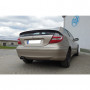 1x160x80mm 53 stainless steel rear silencer for MERCEDES CLASSE C SPORTCOUPE TYPE CL203